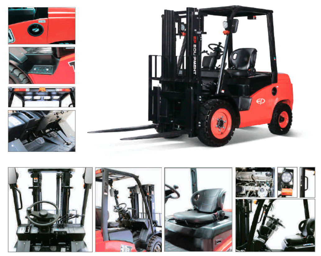 Автопогрузчик дизельный EP CPCD15T8